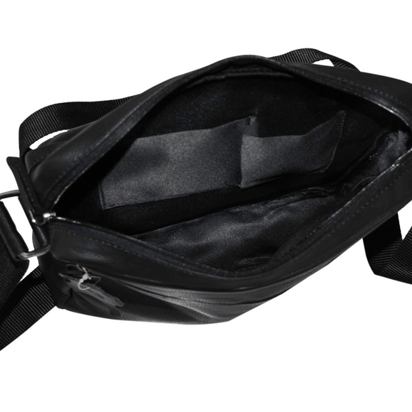 Men's Cow Havana Leather Square Shaped Travel Bag - Picture 4 of 4